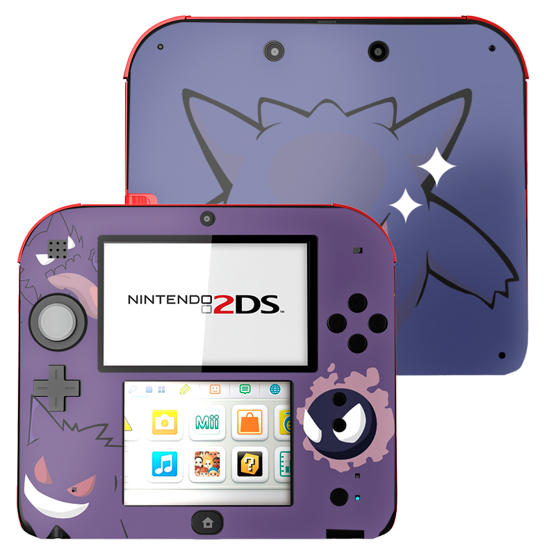 Pokemon Gengar Nintendo 2DS Skin