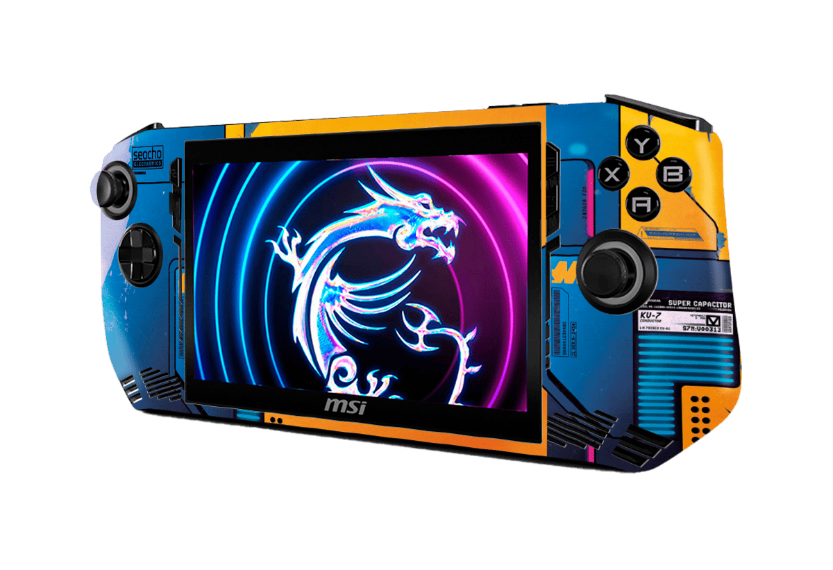 Skin para MSI Claw A1M edición Cyberpunk 2077 – Xonebrand