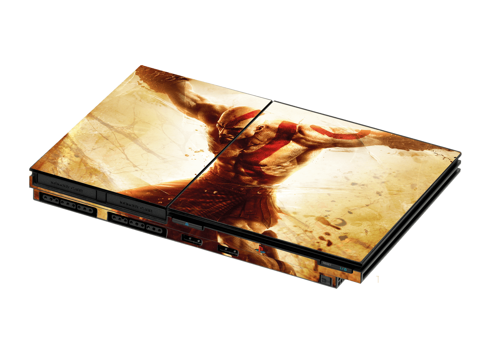 God of War PS2 Slim (2014) Bundle Skin