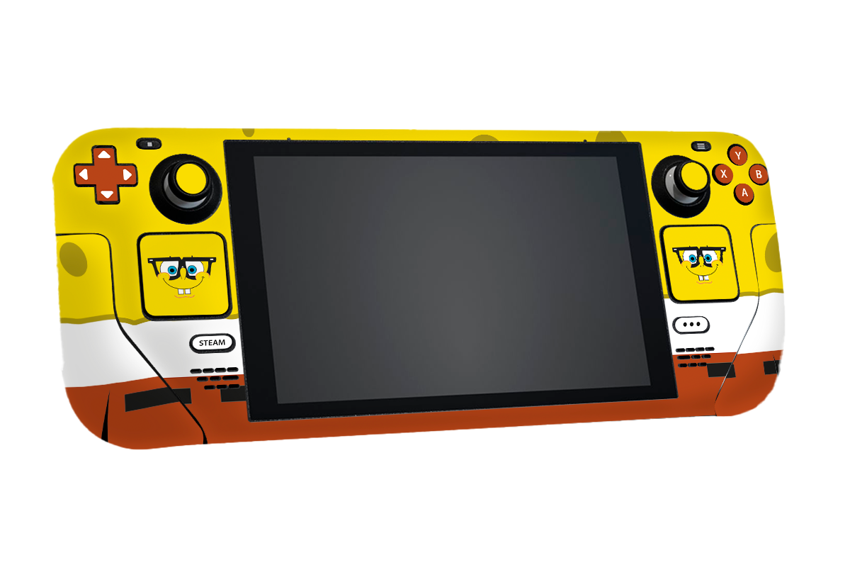 SpongeBob SquarePants Steam Deck Skin Xonebrand