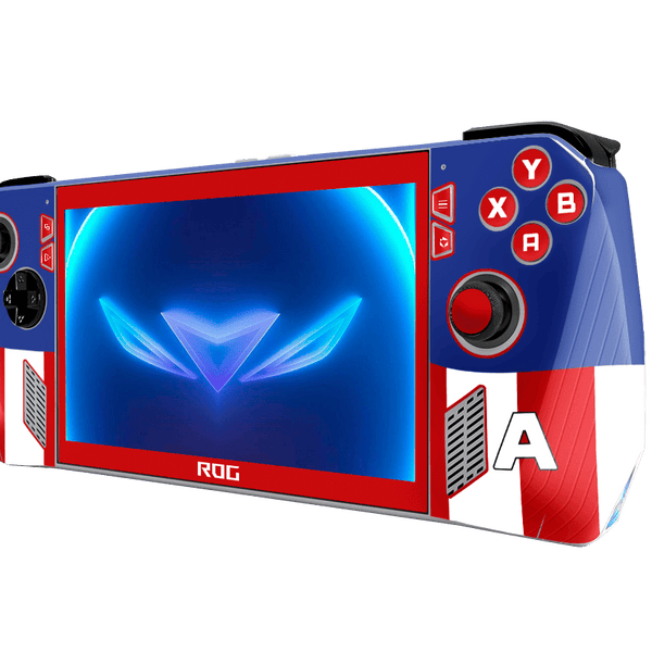 Capitan America Skin Asus Rog Ally Xonebrand