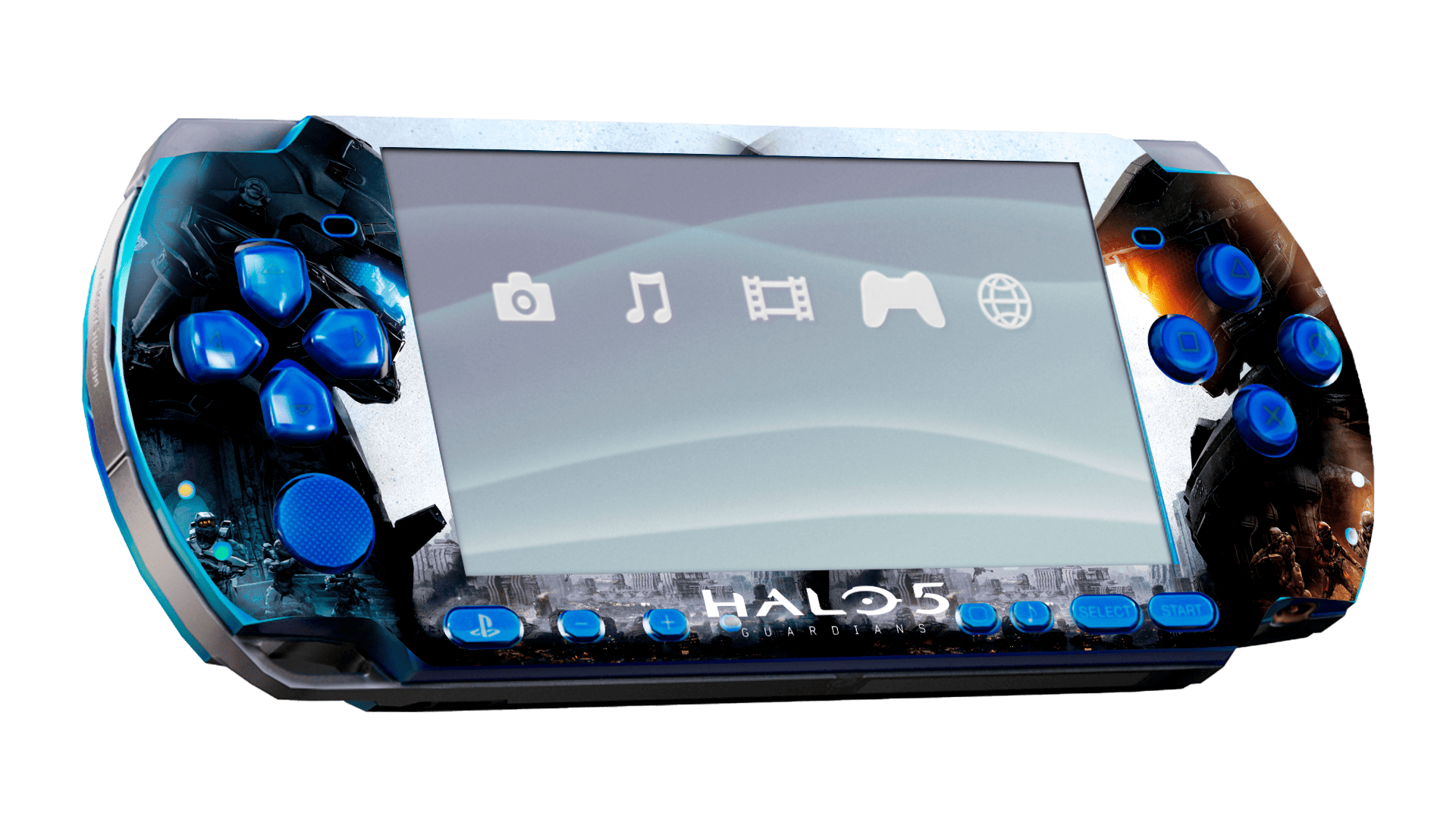 Halo PSP Handheld Gaming Bundle Skin