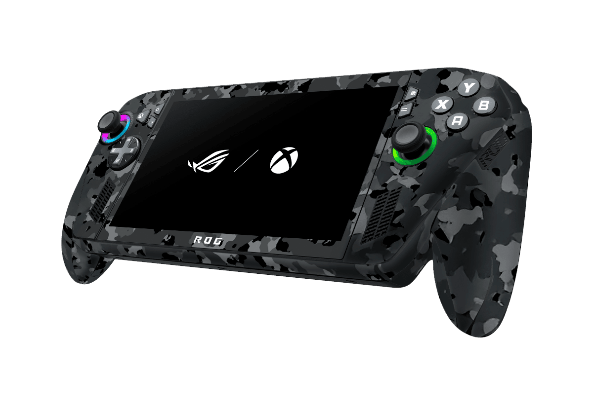 Camuflado Negro Asus ROG Xbox Ally Skin Xonebrand