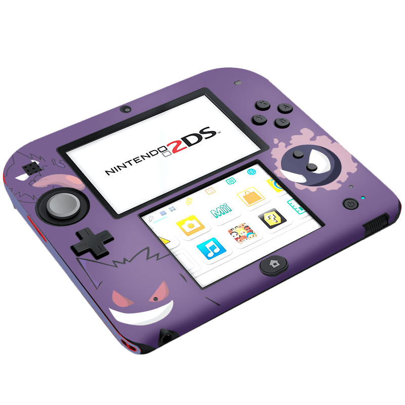 Pokemon Gengar Nintendo 2DS Skin