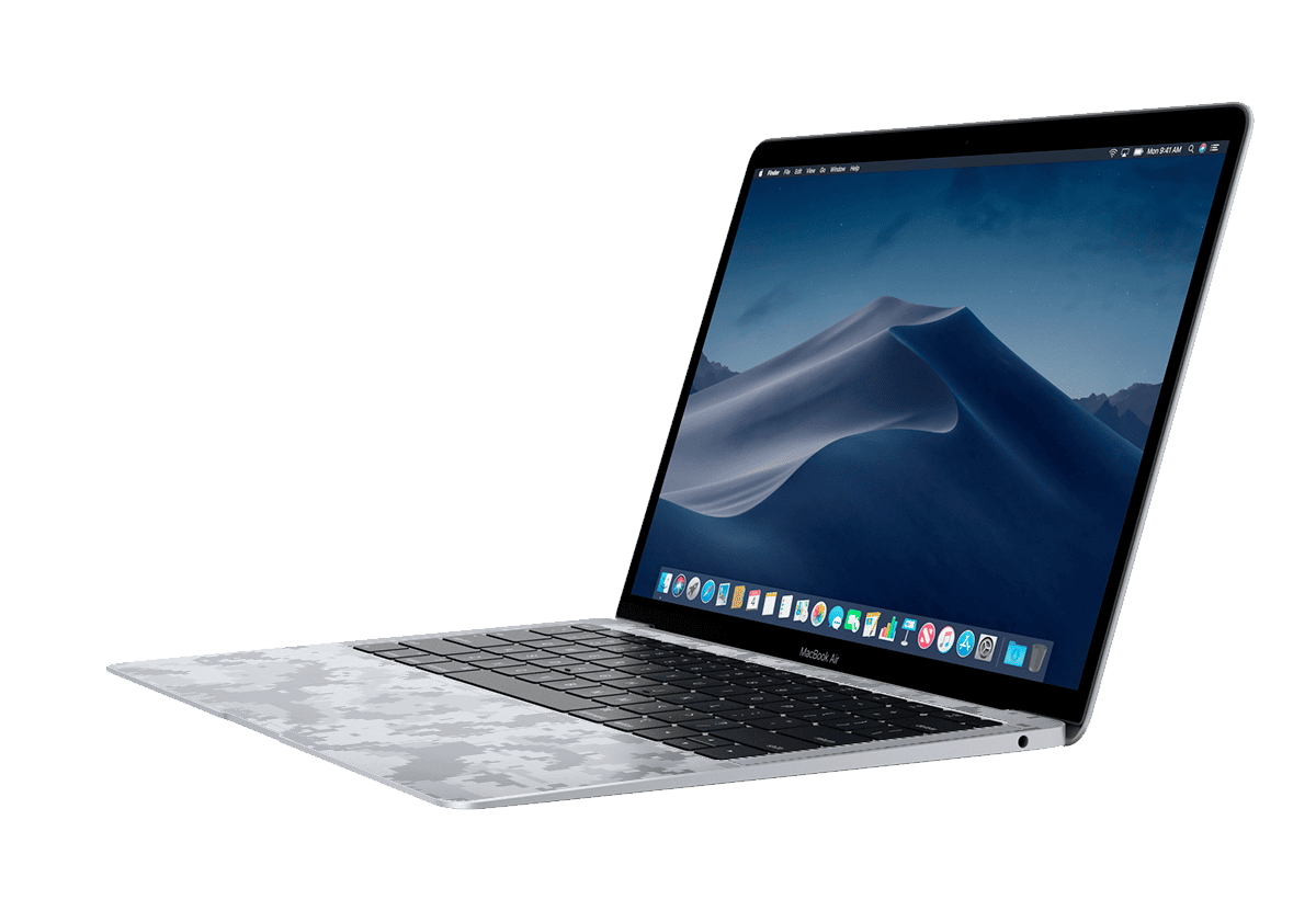 Mackbook Air 13" Camuflagem Cinza Pele