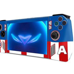 Capitan America Asus Rog Ally Handheld Gaming Computer Skin