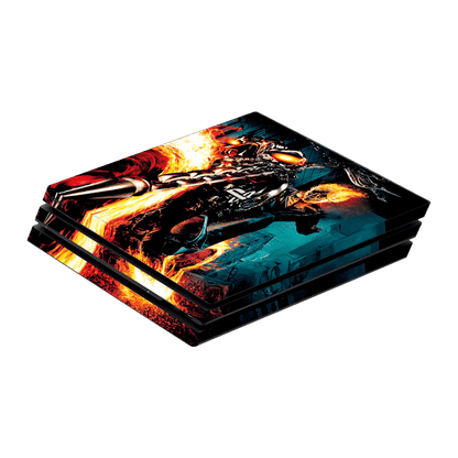 Ghost Rider PS4 Pro Bundle Skin