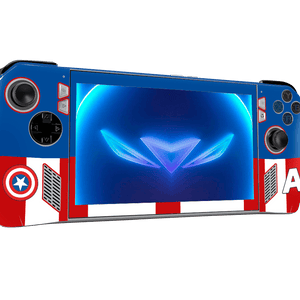 Capitan America Asus Rog Ally Handheld Gaming Computer Skin