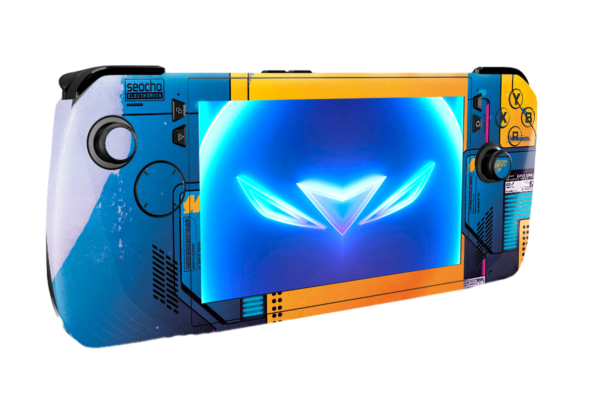 Skin para ASUS Rog Ally X edición Cyberpunk 2077 – Xonebrand