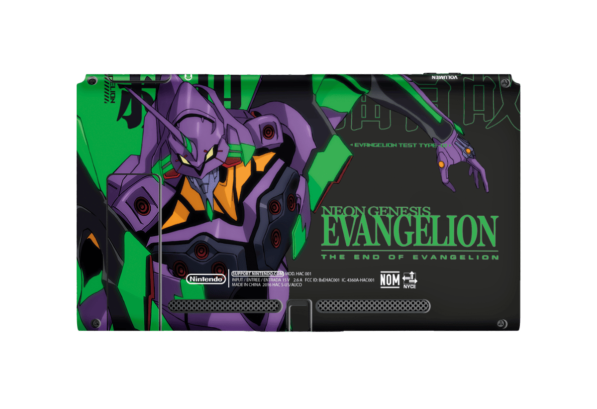 Evangelion Eva 01 Skin Nintendo Switch (2017) Xonebrand