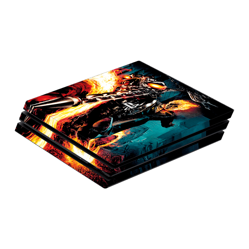 Ghost Rider Skin Playstation 4 Pro