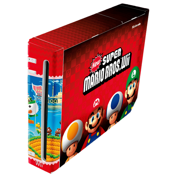 Super Mario Bros Skin Nintendo Wii (2006)