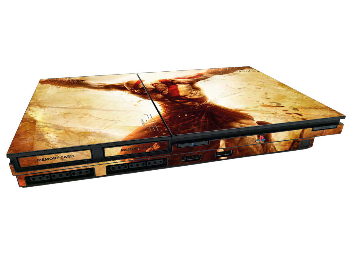 God of War Ascension Skin Playstation 2 Slim Xonebrand