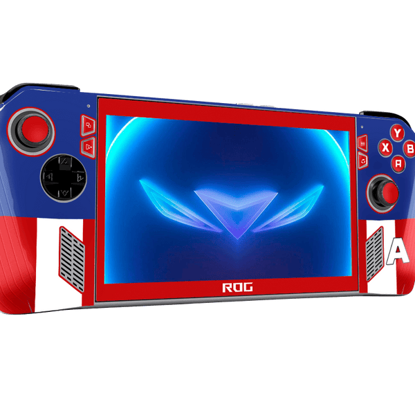 Capitan America Skin Asus Rog Ally Xonebrand