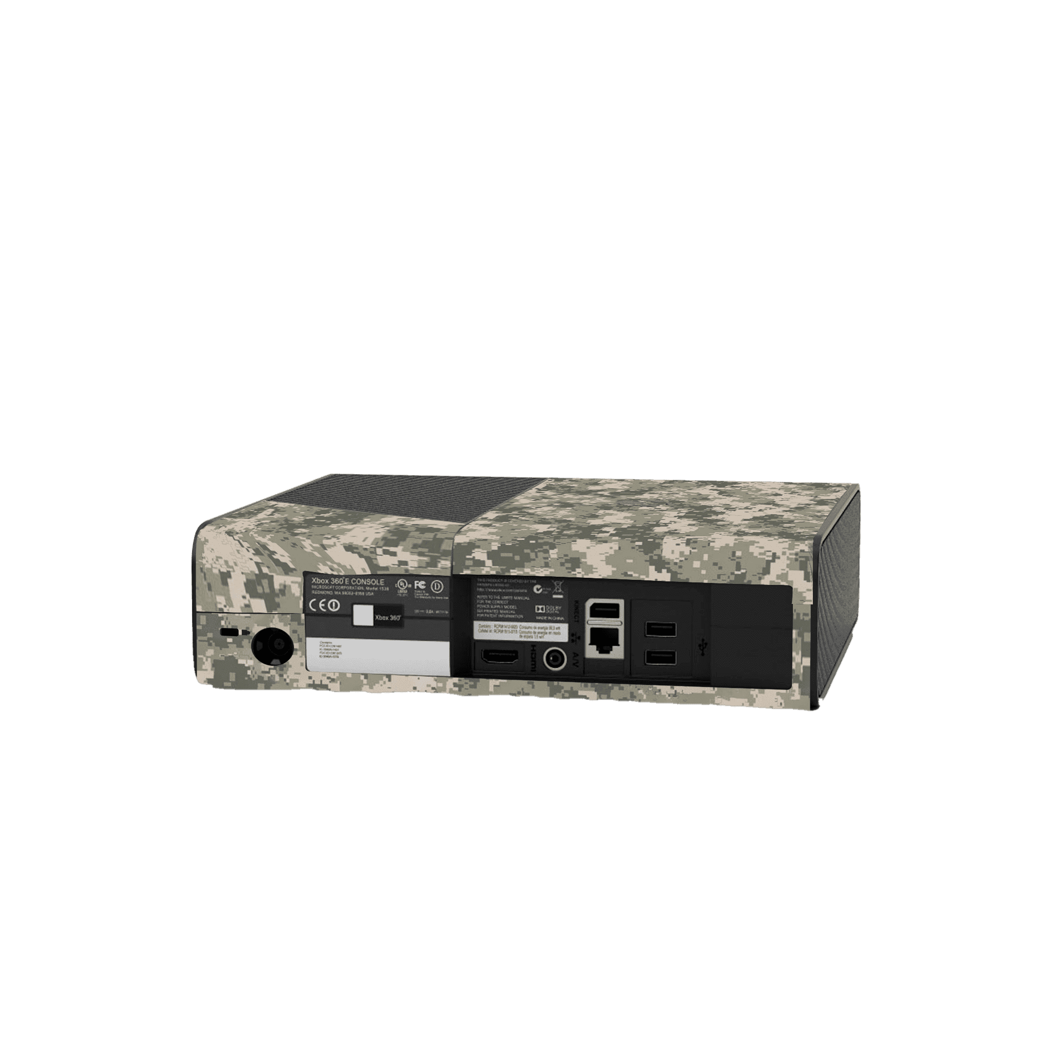Camuflado Verde Skin Xbox 360 E Xonebrand