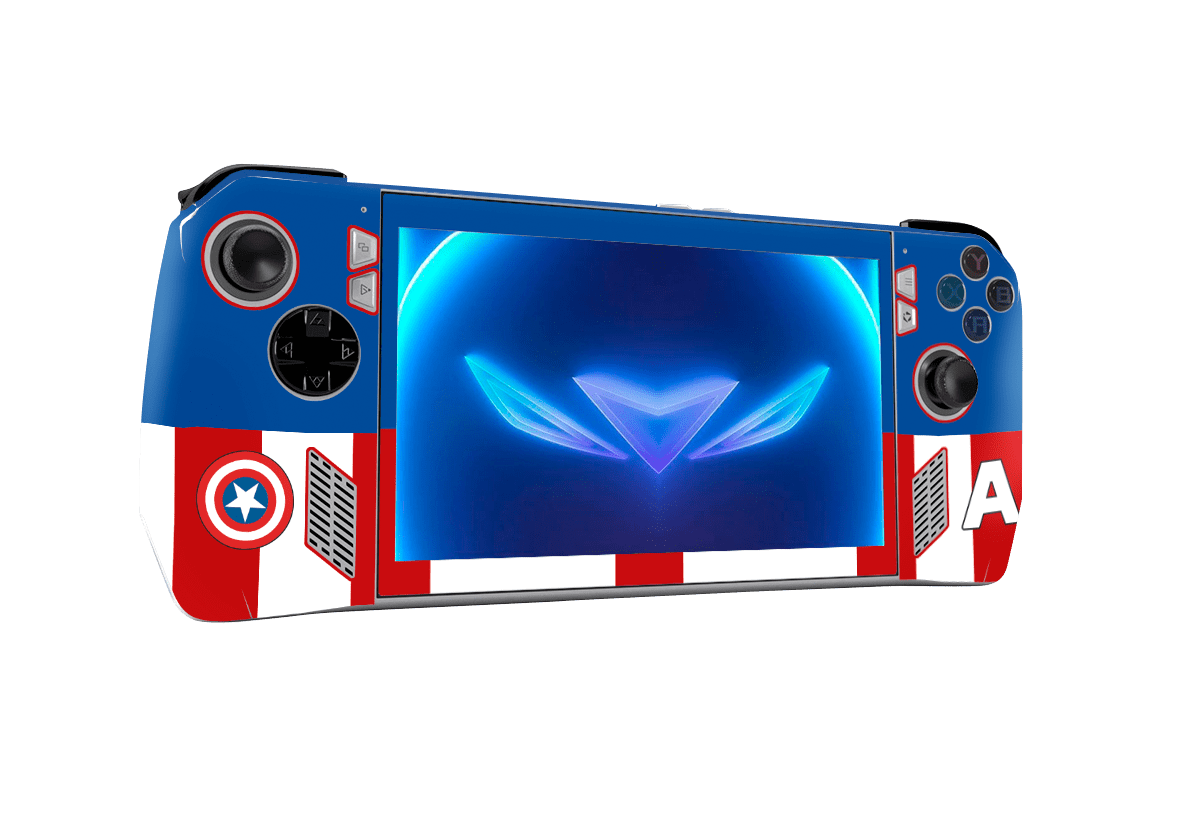 Capitan America Skin Asus Rog Ally