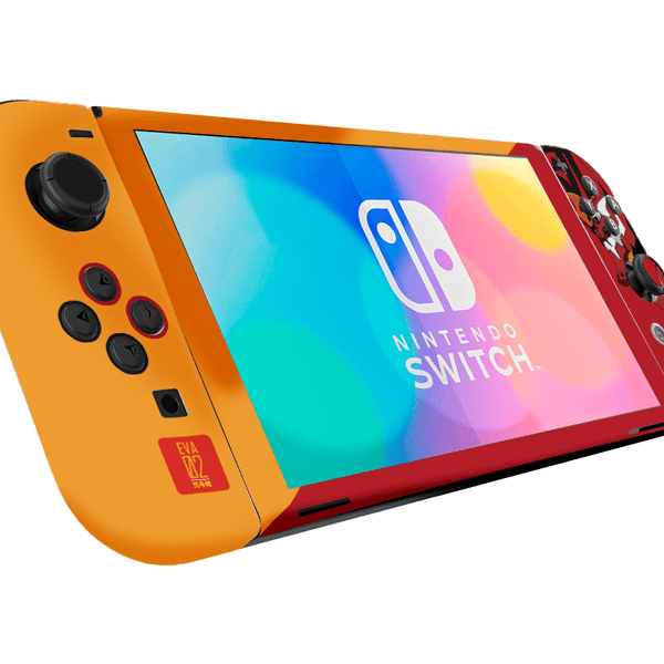 Evangelion eva 02 Skin Nintendo Switch OLED (2021)
