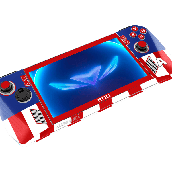 Capitan America Skin Asus Rog Ally Xonebrand