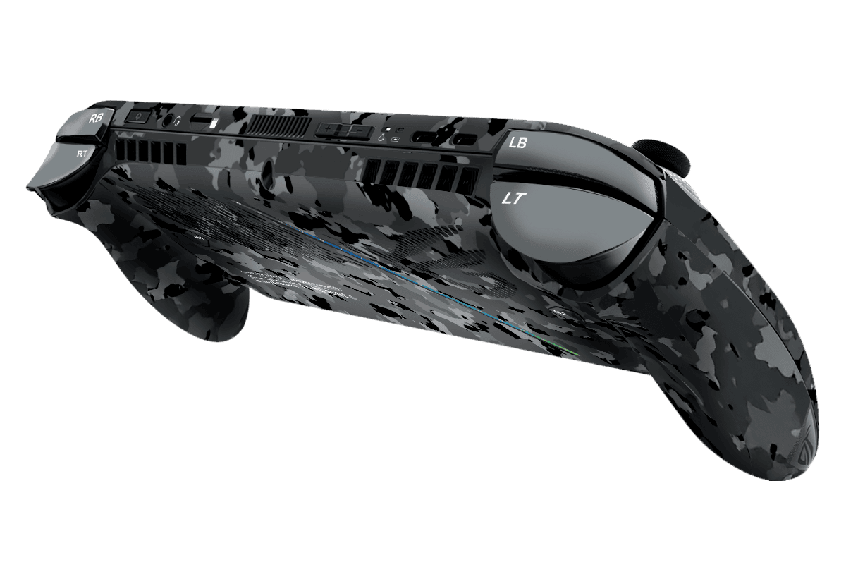 Camuflado Negro Asus ROG Xbox Ally Skin Xonebrand
