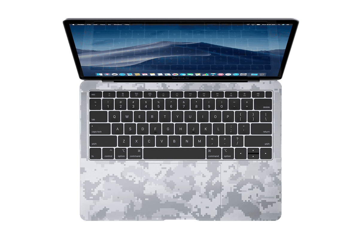 Camuflado Gris Skin Mackbook Air 13" Xonebrand