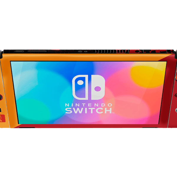 Evangelion eva 02 Skin Nintendo Switch OLED (2021)