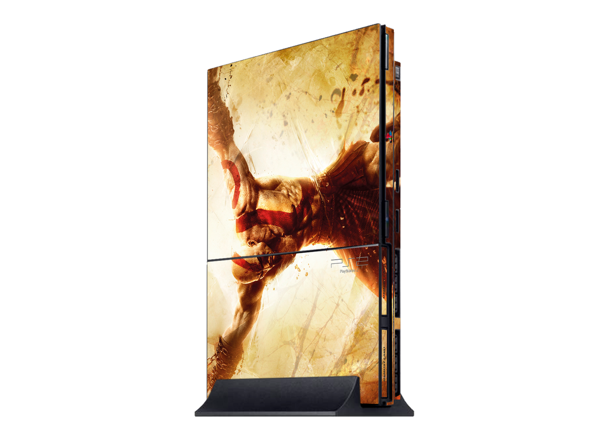God of War Ascension Skin Playstation 2 Slim Xonebrand