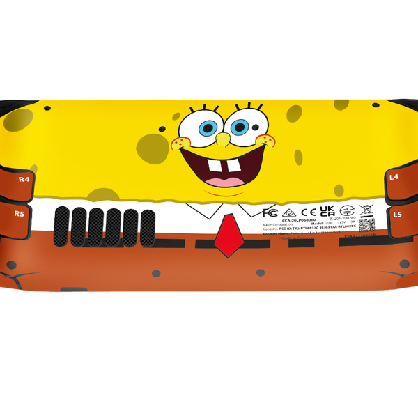 SpongeBob SquarePants Steam Deck Skin Xonebrand