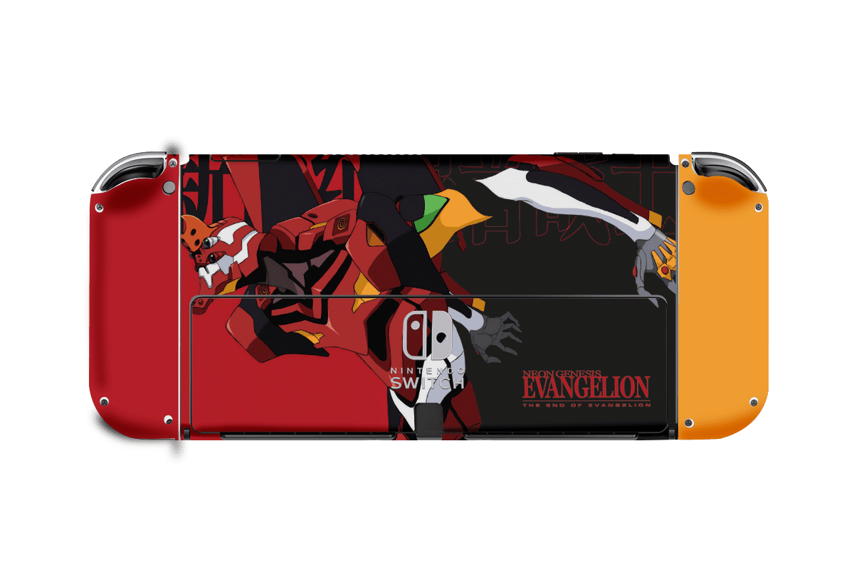 Evangelion Eva-02 Nintendo Switch Oled (2021) Skin