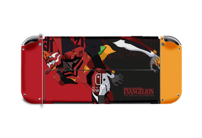 Evangelion Eva-02 Nintendo Switch Oled (2021) Skin