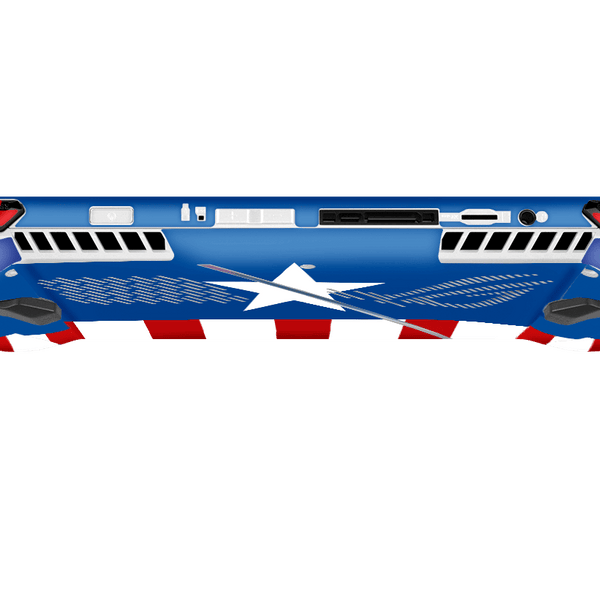 Capitan America Skin Asus Rog Ally Xonebrand