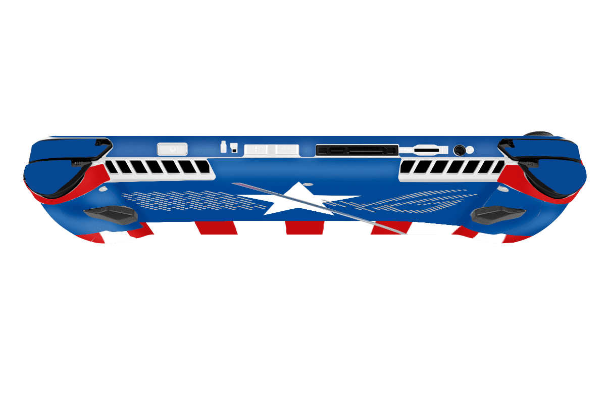 Capitan America Skin Asus Rog Ally