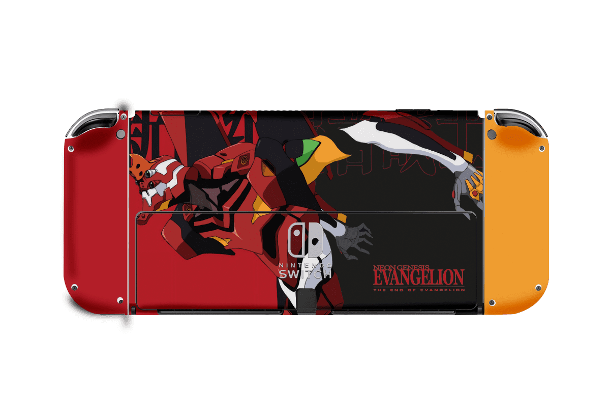 Evangelion eva 02 Skin Nintendo Switch OLED (2021)