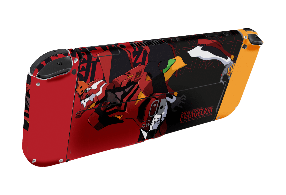 Evangelion Eva-02 Nintendo Switch Oled (2021) Skin