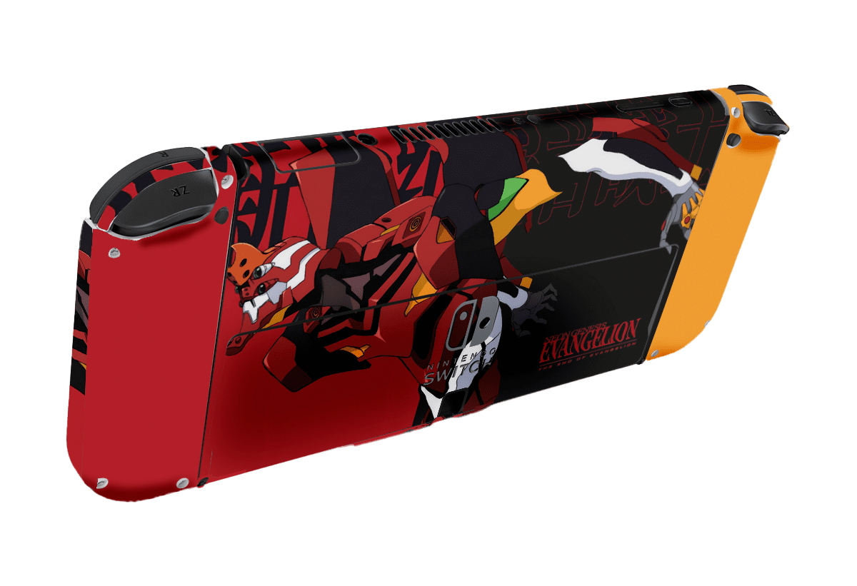 Evangelion eva 02 Skin Nintendo Switch OLED (2021)