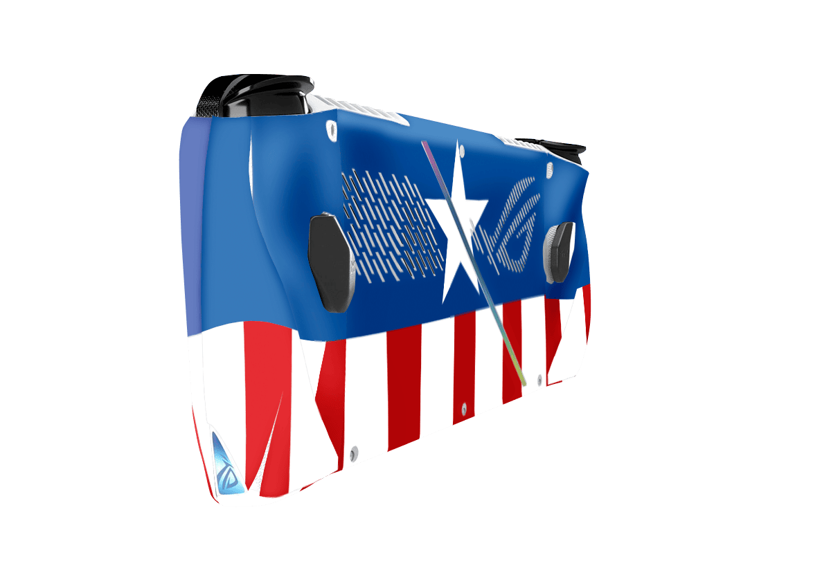 Capitan America Skin Asus Rog Ally Xonebrand