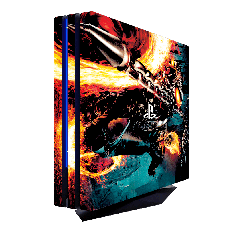 Ghost Rider PS4 Pro Bundle Skin