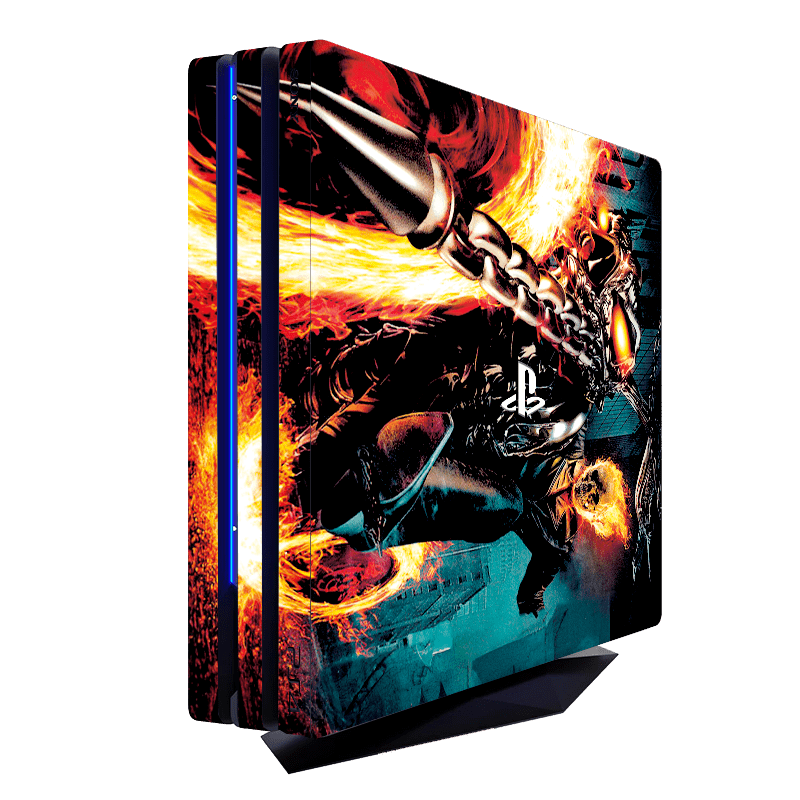 Ghost Rider Skin Playstation 4 Pro