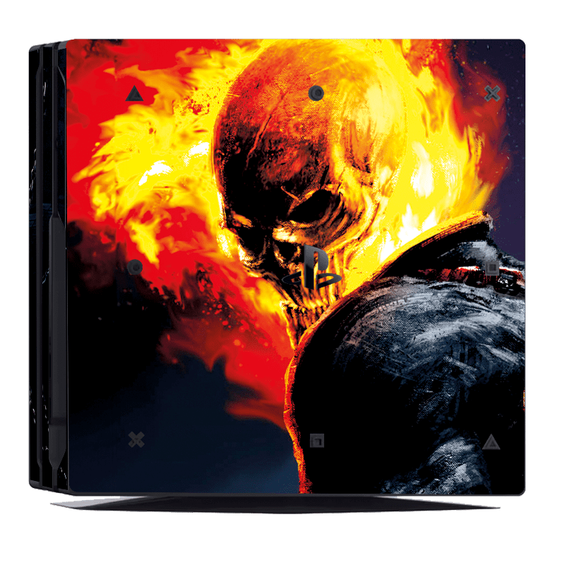 Ghost Rider Skin Playstation 4 Pro
