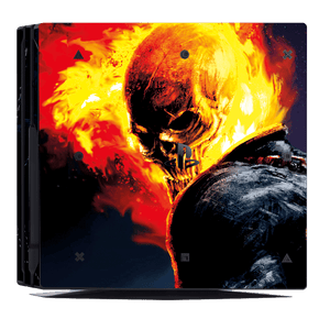 Ghost Rider PS4 Pro Bundle Skin