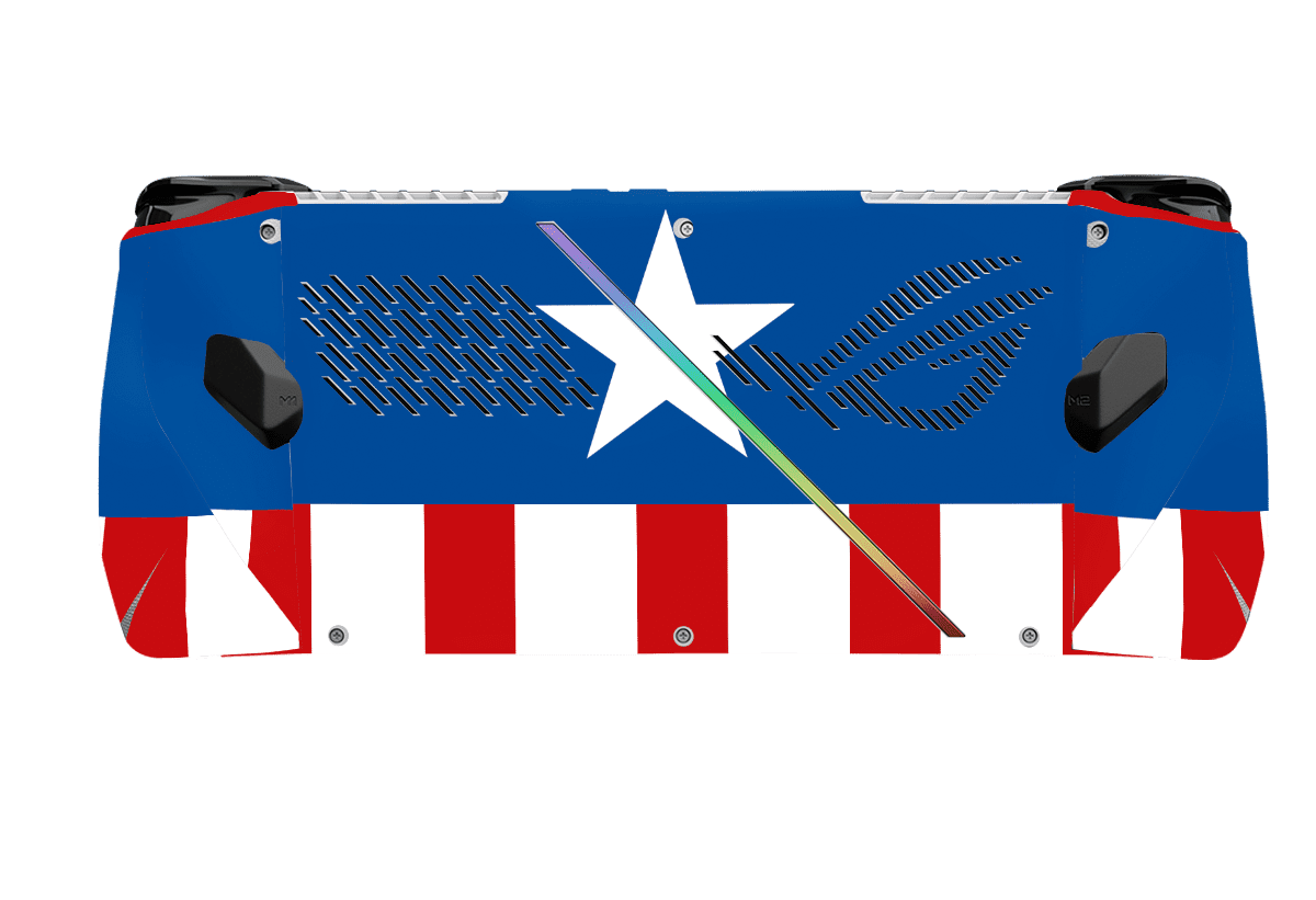 Capitan America Skin Asus Rog Ally