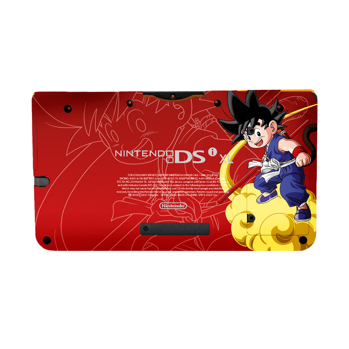 Dragon Ball Skin Nintendo DSi XL (2009)