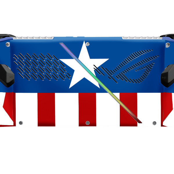 Capitan America Skin Asus Rog Ally Xonebrand