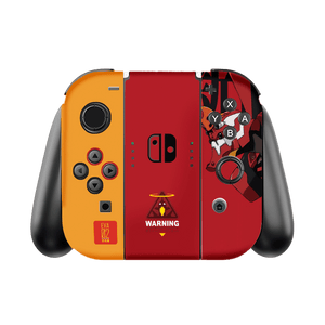 Evangelion Eva-02 Nintendo Switch Oled (2021) Skin