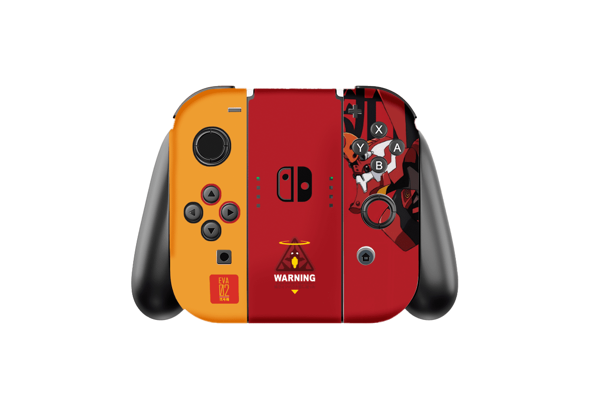 Evangelion eva 02 Skin Nintendo Switch OLED (2021)