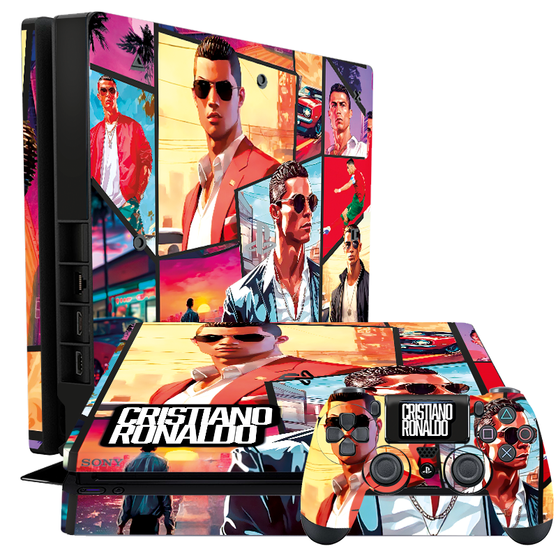 Cristiano Skin Playstation 4 Slim Xonebrand