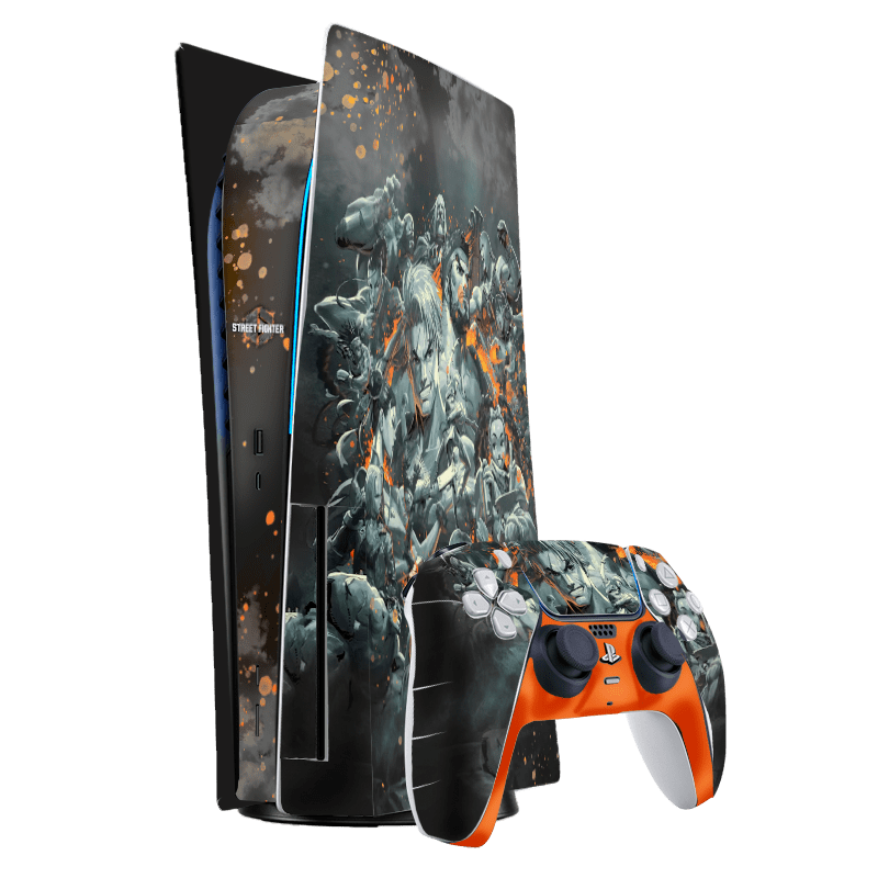 Street Fighter 6 Skin Playstation 5 Fat Xonebrand