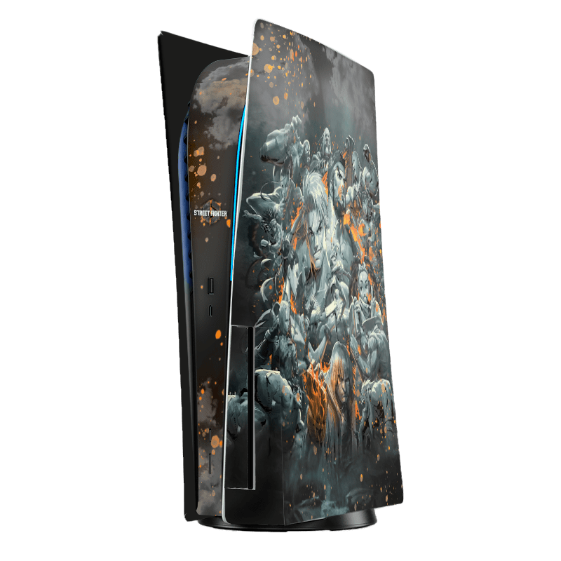 Street Fighter 6 Skin Playstation 5 Fat Xonebrand