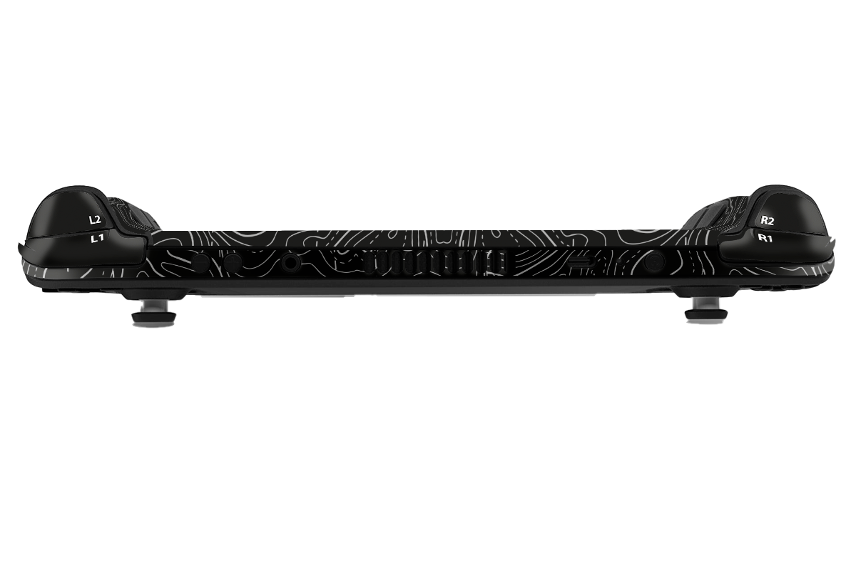 Area 51 Black Steam Deck Skin Xonebrand