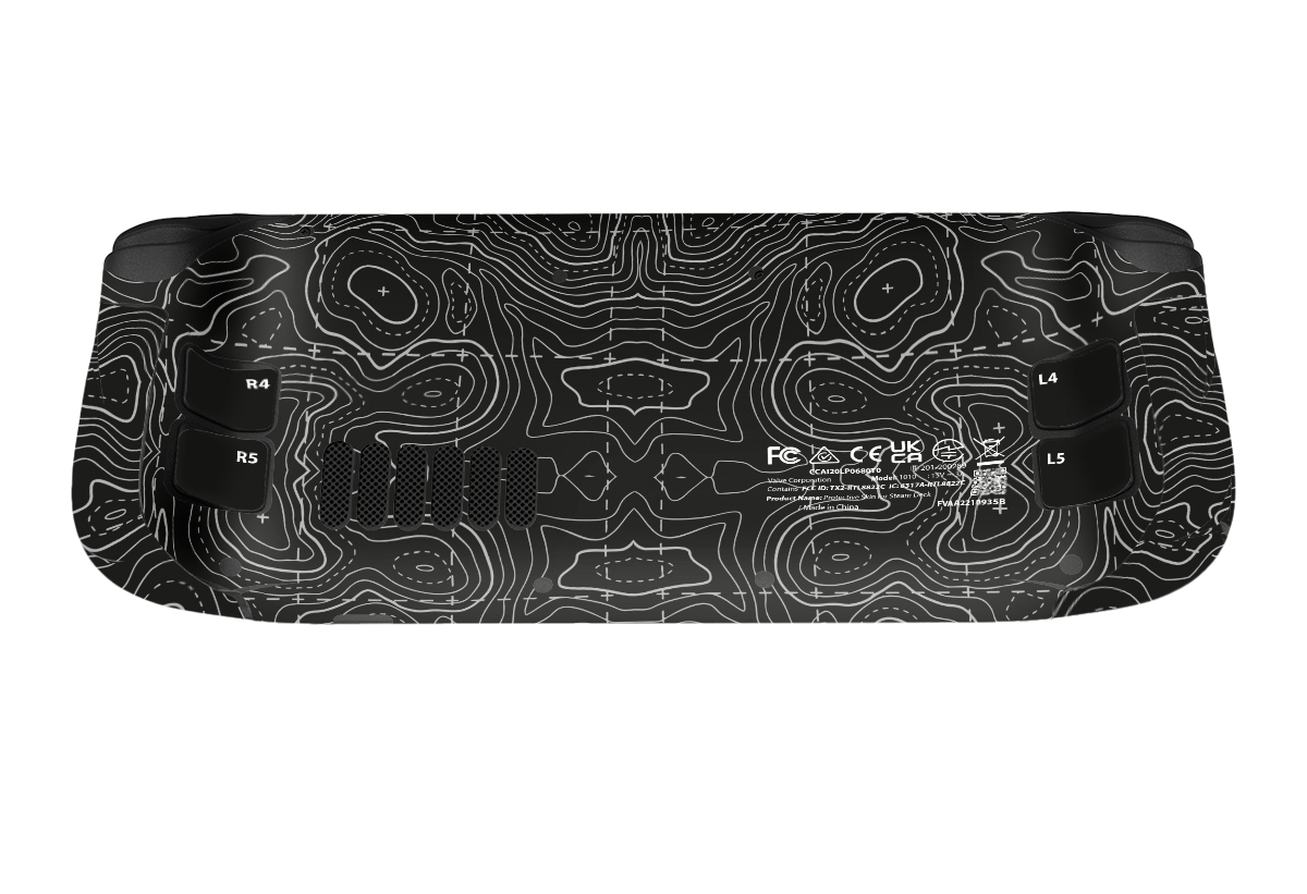 Area 51 Black Steam Deck Skin Xonebrand