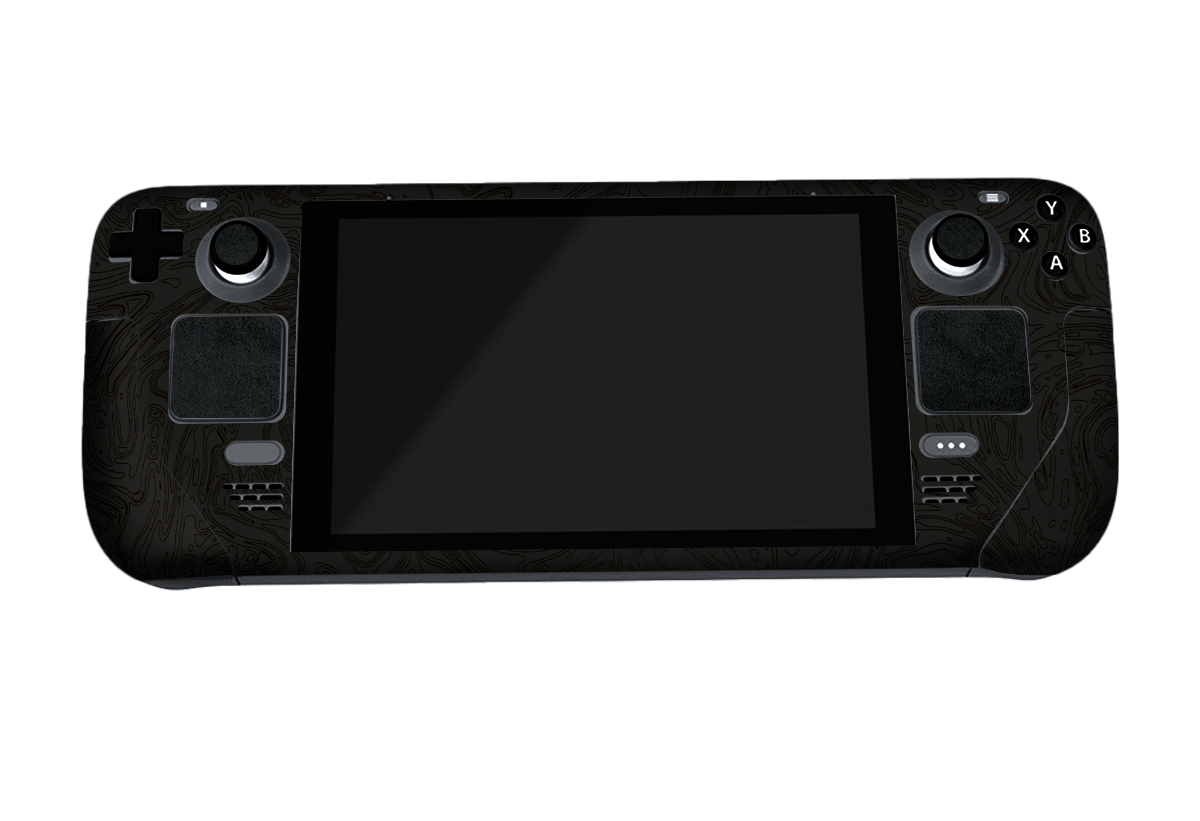 GeoBlack Steam Deck Handheld Gaming Computer Skin